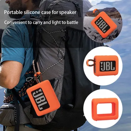 Silicone Cover for JBL GO3 - Portable Protective Case