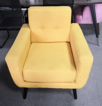 Classic Velvet Fabric Accent Chairs and Single Sofas for Your Living Room