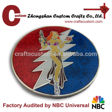 Cheap custom badge/custom metal badge/custom pin badge