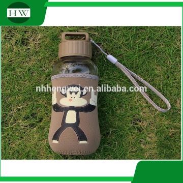 cartoon smile face 320ML anti hot cup bottle