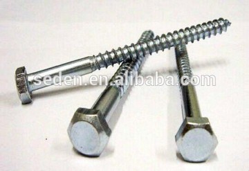 high tensile hex head wood screw