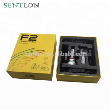 6000 LM F2 Series LED Headlight for H4/H7/H8/H11/H16/9005/9006 Vehicles