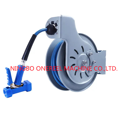 Stainless Steel Retractable Water Hose Reel7 Jpg