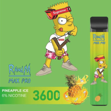 Alibaba Electronic Cigarette Disposable Vape RANDM MAX PRO