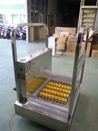 Clean shoe sole washing device