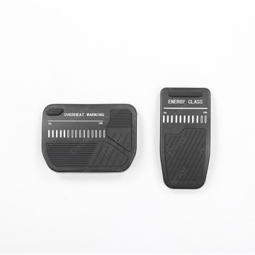 Foot Pedal Accelerator Gas Fuel Brake Pedal Cover for Tesla Model 3/Y (2017-2023)