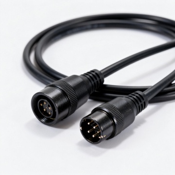 M12 to M12 Connector Ethernet Network Cable