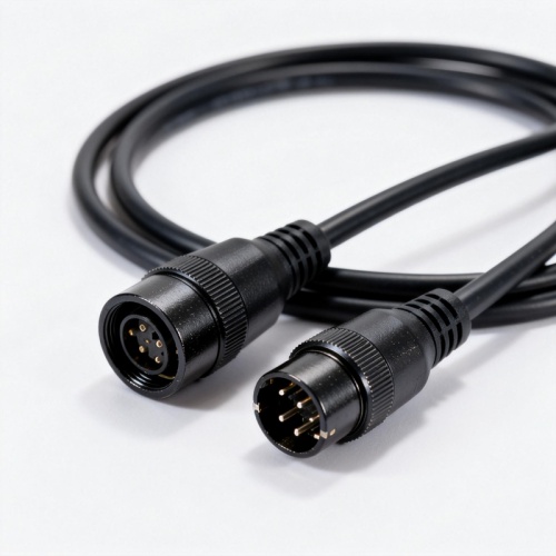M12 to M12 Connector Ethernet Network Cable