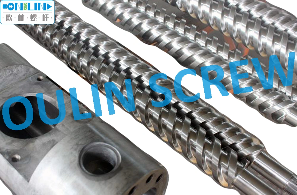 Twin Parallel Screw and Barrel for Kabra PVC Extrusion