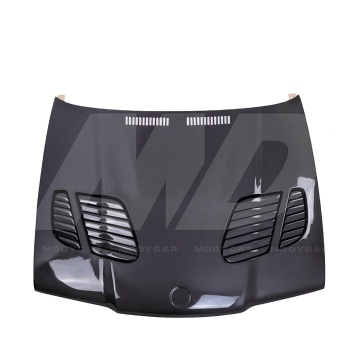 GTR Style Carbon Fiber Hood for 1991-1998 BMW 3 Series E36 2D