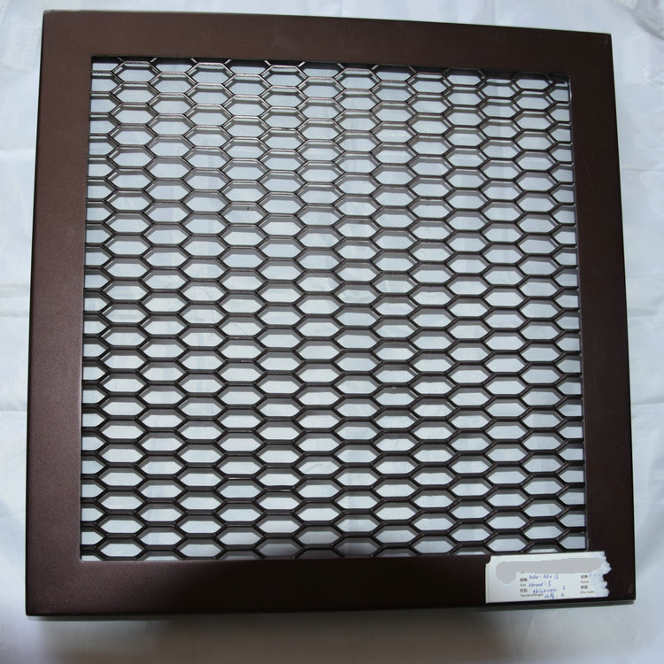 Decorative Aluminum Expanded Metal Mesh surface treatment