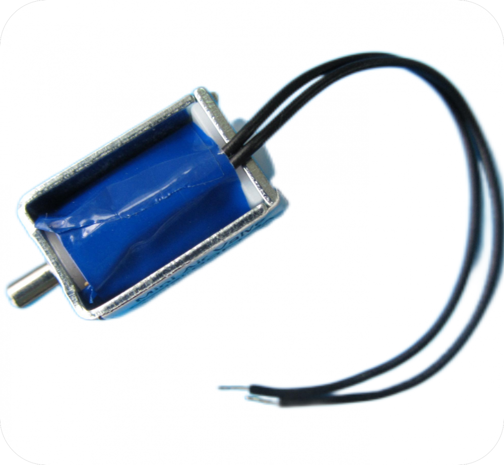 One way solenoid valve for blood pressure monitor