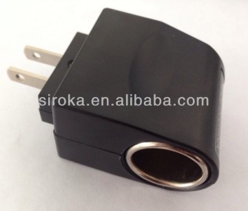 Black Color 500mA AC/ DC Adapter with One Socket 12-24V