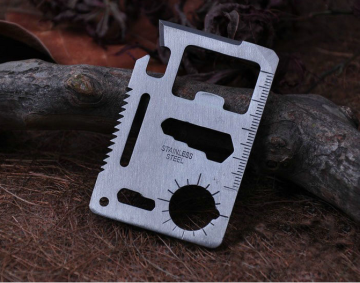 6.8*4.5cm High quality saber card, multifunction hand knife tools
