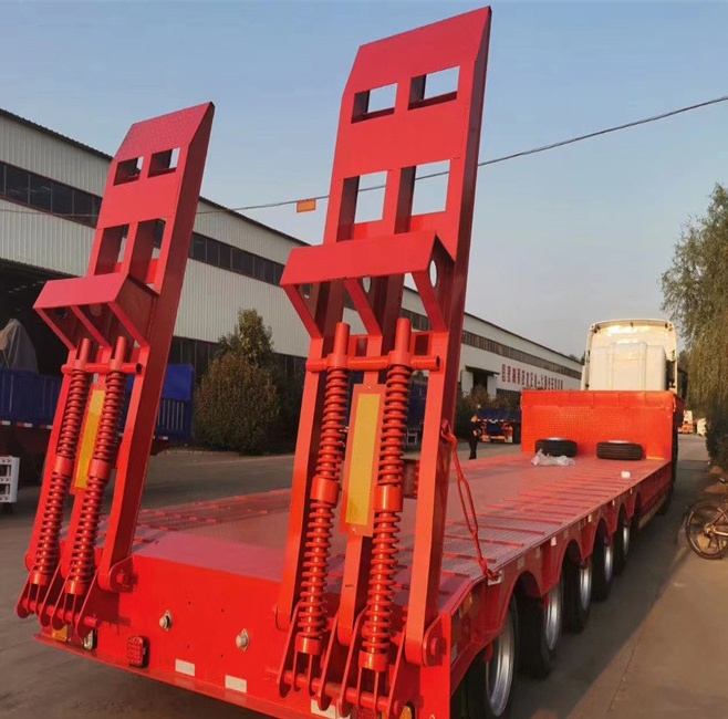 40 Ton Flatbed Semi Trailer