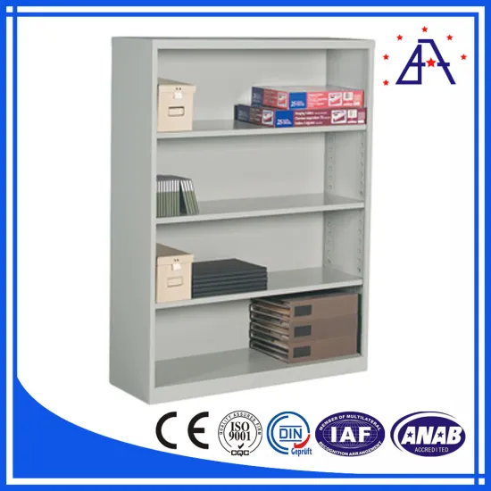 high quality and new design bookshelf aluminum