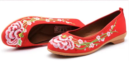 Hand Embroidered Women's Shoes