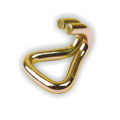 38mm Znic Plated Double J Hook 3000KG