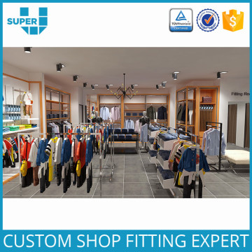 Modern Fashion Unique Design Shop Furniture Garment Display