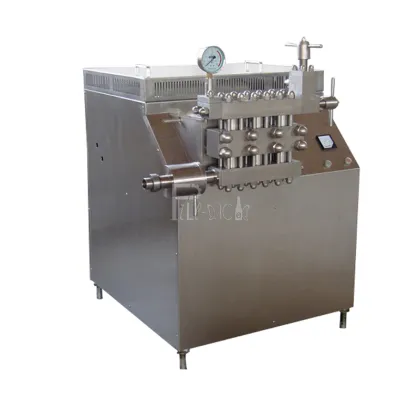 Stainless Steel 304 3000LPH Homogenization Machine with Special Speed Reduction Driving