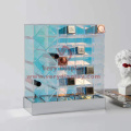 Custom handmade clear plexiglass storage box organizer