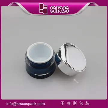 SRS 30g small plastic jar with lid ,acrylic cosmetic hair product jars