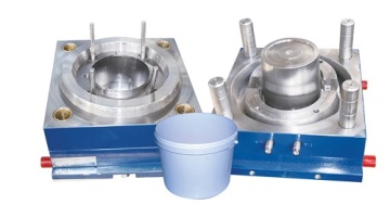 plastic paint bucket injection mould