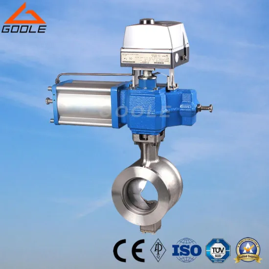 Pneumatic V-Port Ball Valve / Regulating Type (VQ670F)