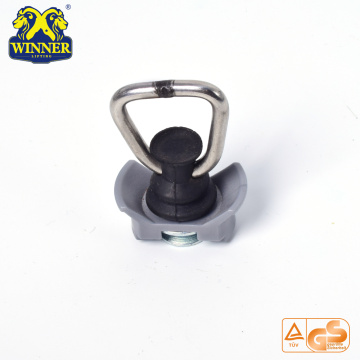 Single Stud Fitting With SS D Ring For Cargo Control