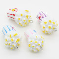 Kawaii Zoete Popcorn Charms Miniatuur Poppenhuis Voedsel Popcorn Hangers Voor Oorbel Ketting Sieraden maken