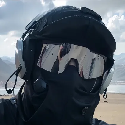 Mountain Goggles: Large Frame Outdoor Riding & Skiing Windproof Goggles