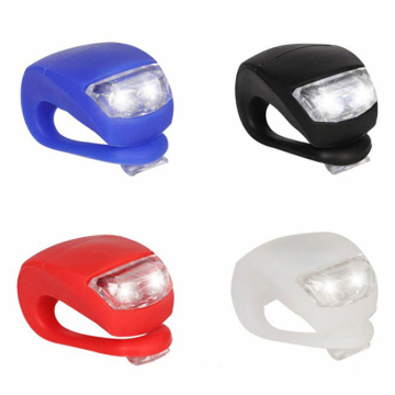 Factory Offer: Waterproof & Powerful Silicone LED Bike Light Set - 2 Pieces Pack for Night Riding