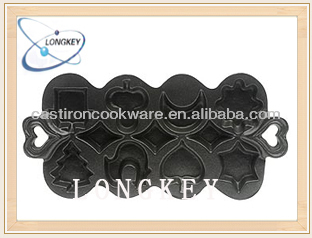 Factory Price Vegetable Oil Cast Iron Bakeware