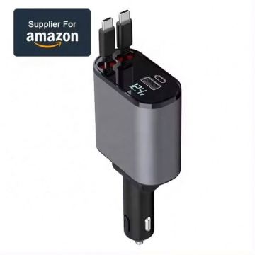 120W 4-in-1 multifunctionele Fast Car Telefoonlader