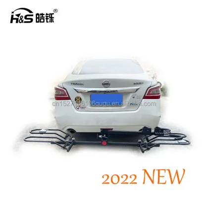 Hitch-Mount Bike Rack for Easy Vehicle Transport