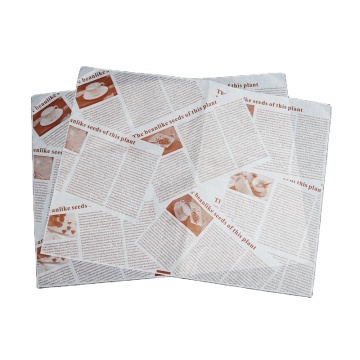 Good quality Customized Logo Grease Proof Parchment  Paper For Wrapping Food Paper