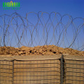 Hàng rào tường mạ kẽm quân sự chất lượng cao