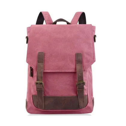 Korean style backpack canvas bag for the youngers