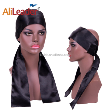Wholesale Hairband Custom Logo Printing Satin Edge Scarf Silk Hair Wraps For Hair, Hair Extension Bundles Head Wrap For Women