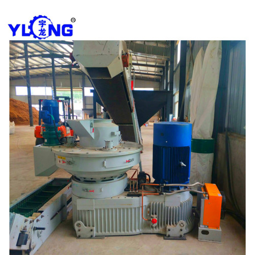 Pellet Press Making Plant dengan Wood Chipping Machine