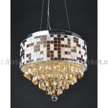 shell modern  crystal pendant lighting