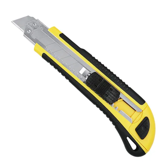 18mm Self Loading Utility Knife With Rubber Anti-slip Handle