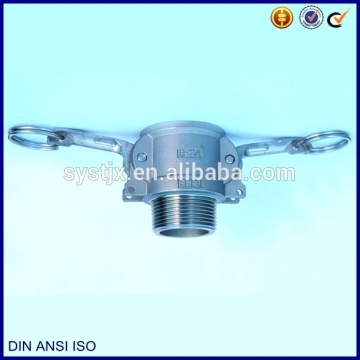 SS 304 316 Type D female coupler camlock coupling