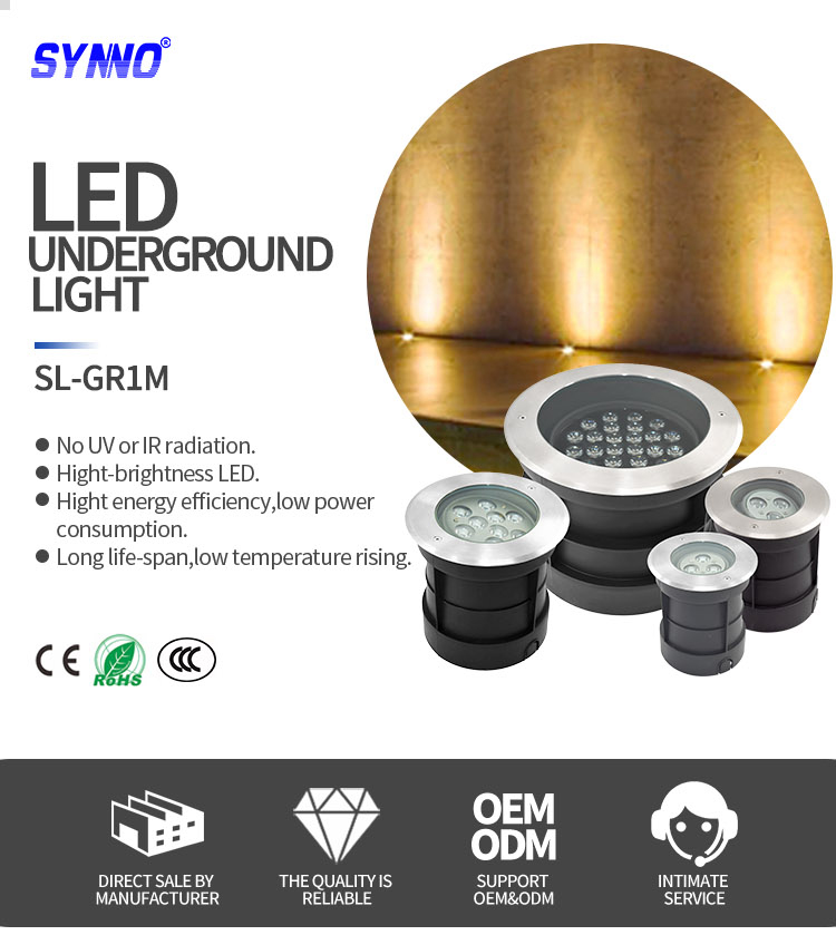 Adjustable Underground Light