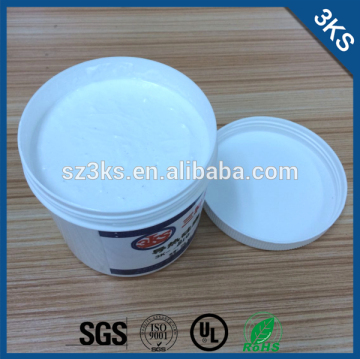 LED heat sink white silicon thermal conductive grease/paste/compound