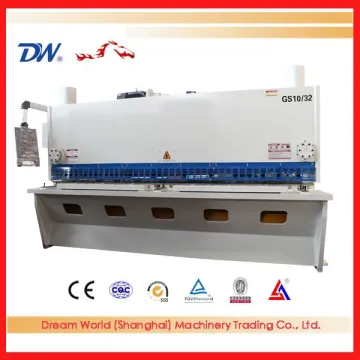 2016 chinese metal sheet guillotine shearing machine