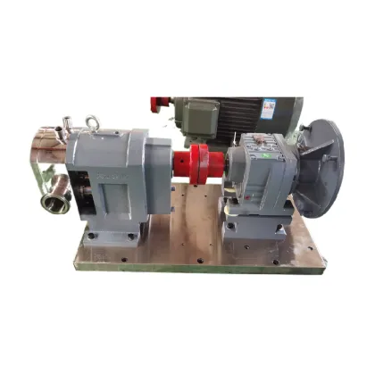 3-2RP Cam Type Double Rotor Pump Screw Food Hygiene Rotor Pump