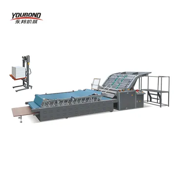 high speed semi automatic flute laminator empalmadora