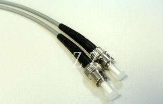 Tight buffer OM2 ST Fiber Optic Patch Cord DX With Low Inse