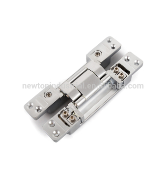 Furniture hardware real zinc alloy pivot door hinges
